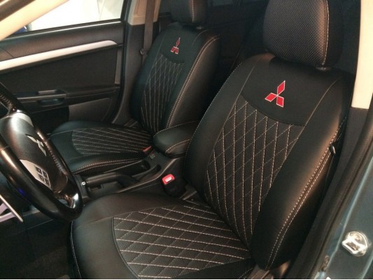 Авточехлы на Mitsubishi Lancer 10 Авточехлы на Mitsubishi Lancer 10