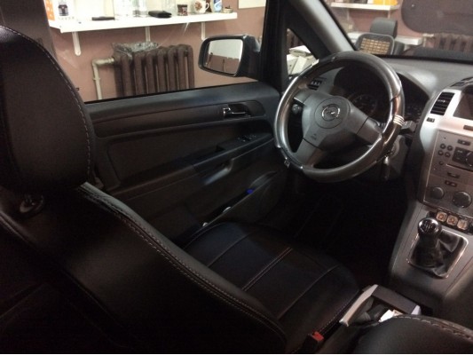 Авточехлы на Opel Zafira B Авточехлы на Opel Zafira B