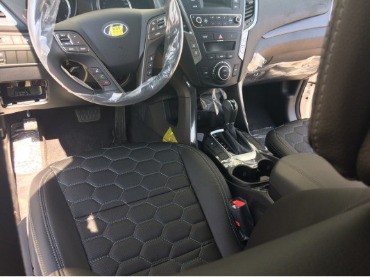 Каркасные авточехлы на Hyundai Santa Fe 3 Каркасные авточехлы на Hyundai Santa Fe 3