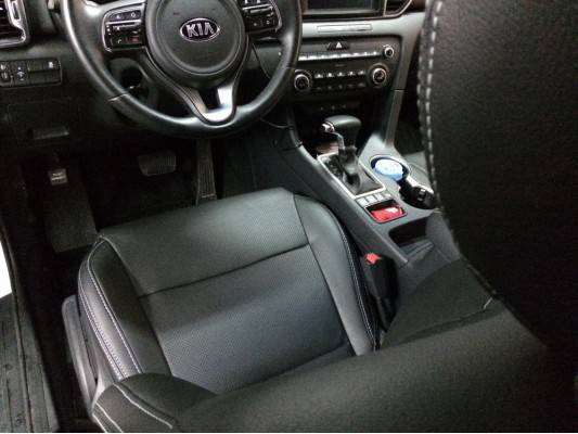 Каркасные авточехлы на KIA Sportage 4 Каркасные авточехлы на KIA Sportage 4