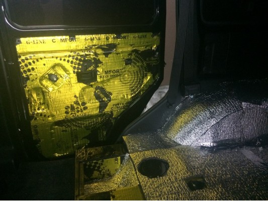 Шумоизоляция дверей